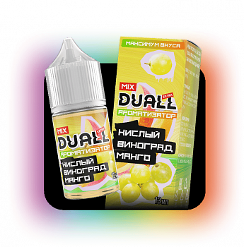 Ароматизатор Duall MIX "Кислая жвачка грейпфрут клубника" 13мл (на 30мл)